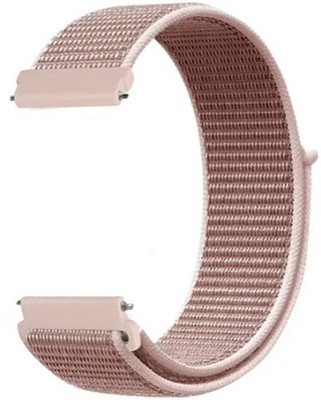 Colorcase Nylon Strap Compatible with Hammer Polar Smart Watch Smart Watch Strap(Pink)