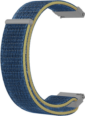 ACM Watch Strap Nylon Loop for Cultsport Ace X1 Smartwatch Belt Band Blue Smart Watch Strap(Blue)
