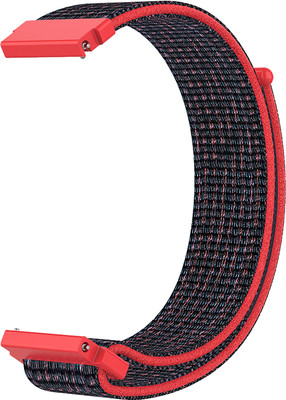 ACM Watch Strap Nylon Loop for Hammer Pulse 5.0 Smartwatch Belt Orange Smart Watch Strap(Orange)