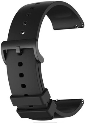 Like Star Silicone Compatible Smart Watch Strap(Black)