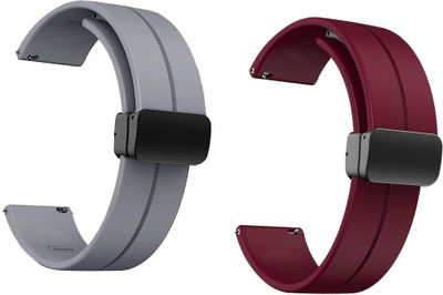 PUNAK 22MM Smart Watch Strap Belt for Noice Fit Fusion Smart Watch Strap(Mullti Color)