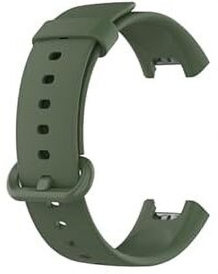 RUPELIK Soft Silicone Watch Strap Compatible for Redmi/Mi Watch 2 Lite/Xiaomi Mi Watch Lite/Redmi GPS (Green) Smart Watch Strap(Green)