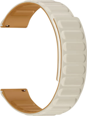 ACM Watch Strap Magnetic Loop for Fireboltt Talk 2 Bsw042 Smartwatch Band White Smart Watch Strap(White)