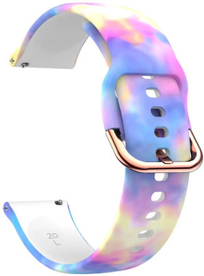 Melfo Printed Soft Silicone Strap Compatible For OnePlus Watch 2 Smart Watch Smart Watch Strap(Mullti Color)