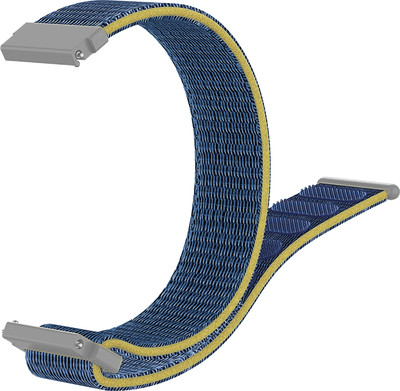 ACM Watch Strap Nylon Loop for Gtab W302 Smartwatch Blue Smart Watch Strap(Blue)