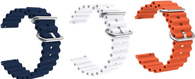 PUNAK 22MM Smart Watch Strap Belt for Noice Fit Crew / Crew Pro / Crew 2 Smart Watch Strap(Mullti Color)