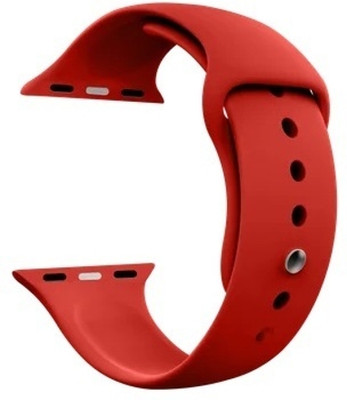 Colorcase Silicon Strap Compatible with Hammer Pulse Ace 2.0 Smart Watch Smart Watch Strap(Red)
