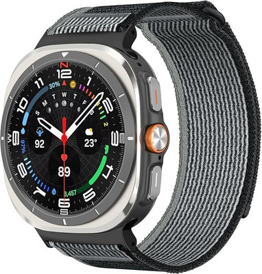 SwapME Sport Loop Nylon Band Compatible with Samsung Galaxy Watch Ultra Bands 47mm (2024) Men Women, Adjustable Breathable Trail Loop Sport Watch Band for Samsung Watch Ultra Band Smart Watch Strap(Black) SwapME Sport Loop Nylon Band Compatible with Samsung Galaxy Watch Ultra Bands 47mm (2024) Men Women, Adjustable Breathable Trail Loop Sport Watch Band for Samsung Watch Ultra Band Smart Watch Strap(Black)