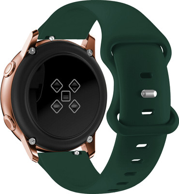 ACM WSM13A22DG3911 Watch Strap Clip Belt 22mm for Boat Wave Fortune Smartwatch Dark Green Smart Watch Strap(Green)