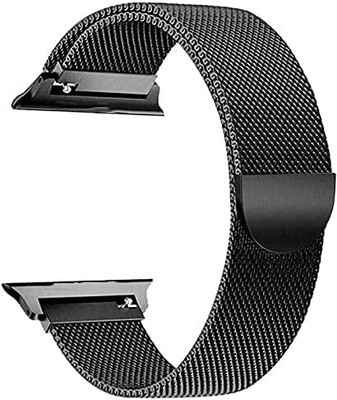 KHR Watch Strap Magnetic Loop For Fire-Boltt Visionary BSW046, Fire-Boltt Ring BSW005, FireBoltt Ring Pro BSW029, FireBoltt Call BSW014 Smart Watch Strap(Black)