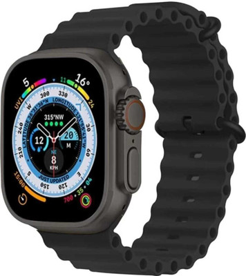 HiWatch T800BLACK Smart Watch Strap(Black)