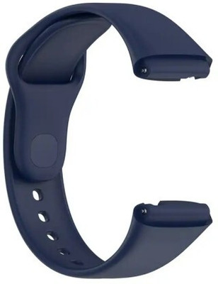 RUPELIK Silicon Wrist Watch Strap Compatible with Redmi Watch 3 Active/ Redmi Watch 3 Lite Smart Watch Strap(Blue)