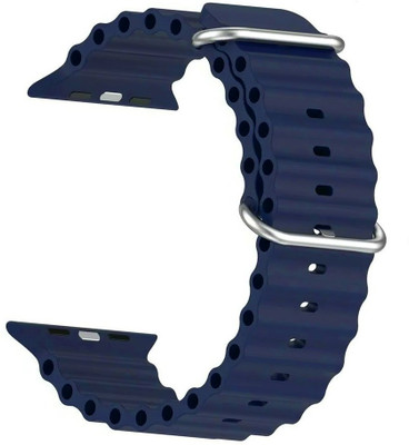 PUNAK Smart watch strap belt compatible with FIREBOLT GLADIATOR PLUS only Smart Watch Strap(Blue)