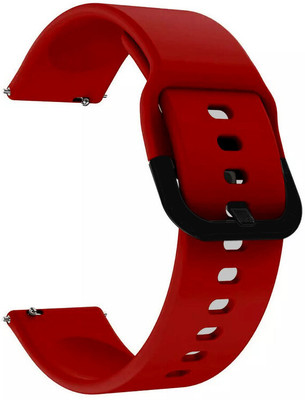 Melfo Smart Watch Strap Belt Black Clip Strap Belt Compatible With Noise Origin Smart Watch 700629 mm Smart Watch Strap(Pink, Red)