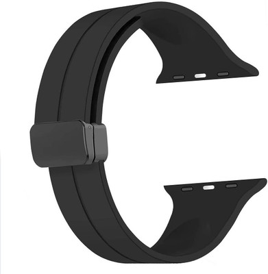 PUNAK Smart watch strap belt compatible with FIREBOLT DAPPER Smart Watch Strap(Black)