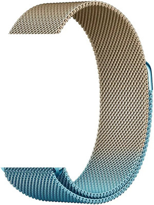 valente Stainless Steel Chain Strap for Fire-Boltt Visionary BSW046, Ring BSW005, Call BSW014, Ring Pro BSW029 Smart Watch Strap(Mullti Color)