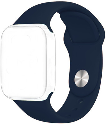 CellFAther iWatch 38mm Navy Blue Smart Watch Strap(Blue)