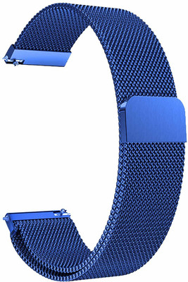 KHR Watch Strap Magnetic Loop for Boat Xtend Smartwatch Metal Chain Band Smart Watch Strap(Blue)
