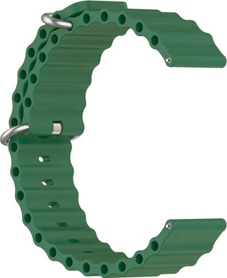 ACM Watch Strap Silicone Smart for Riviera Rsw-006 Smartwatch Belt Turquoise Green Smart Watch Strap(Green)