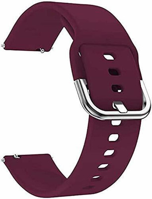 RUPELIK Sam 22mm Steel Lock Watch Strap Suitable For Gear S3 Classic / ZenWatch 2 Smart Smart Watch Strap(Red)