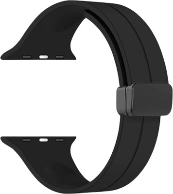 Upthrust Watch Strap Flexi Snap Black Panther 42/44/45/49mm (Black) Smart Watch Strap(Black)