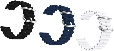 PUNAK 22MM Smart Watch Strap Belt for Noice Fit Twist / Twist Go Smart Watch Strap(Mullti Color)