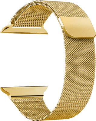 ACM Sliding Watch Strap Magnetic for Pepkoala T55 Series 8 Smartwatch Gold Smart Watch Strap(Gold)