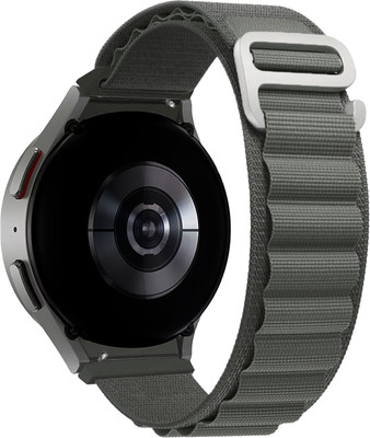 ACM WSM17E22GY3911 Watch Strap Nylon Hook Belt 22mm for Boat Wave Fortune Smartwatch Grey Smart Watch Strap(Grey)