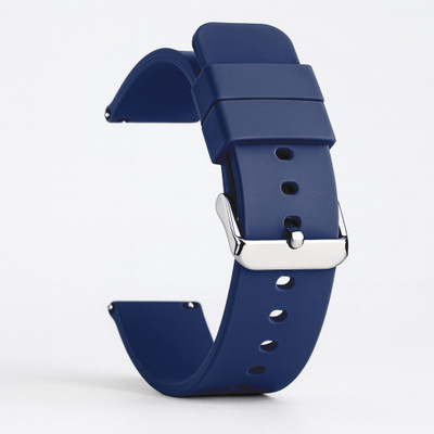 CELSERA Silver Buckle 22MM Watch Strap Belt Compatible with Noise ColorFit Icon 2, Elite, Icon 4, 5, Twist Go, Other Models in Description Smart Watch Strap(Blue)