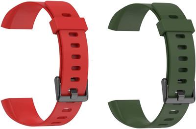 AUDICE Replacement Band Strap For smart Band Strap RMA183 With Metal Buckle Smart Band Strap(Green, Red)