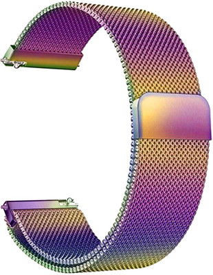 TECHWIND TW22MTL2045RW 22MM Metal Magnet Watch Belt-CHECK MODEL LIST/DESCRIPTION/IMAGES Smart Watch Strap(Mullti Color)