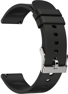 Melfo New-Soft Silicone Strap Compatible with Pebble Revo Smart Watch Strap(Black)