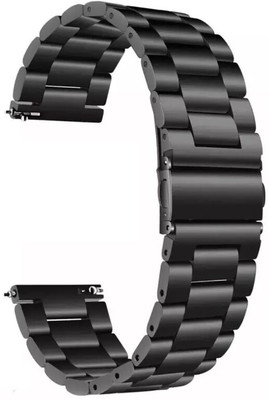 Melfo SS Strap Compatible with Noise X-Fit 1 Smart Watch Strap(Black)