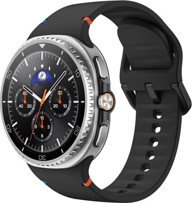 SwapME Sport Band for Galaxy Watch 8 Band 40mm 44mm/Galaxy Watch 8 Classic 46mm, Soft Silicone Replacement Strap for Men Women Smart Watch Strap(Black)