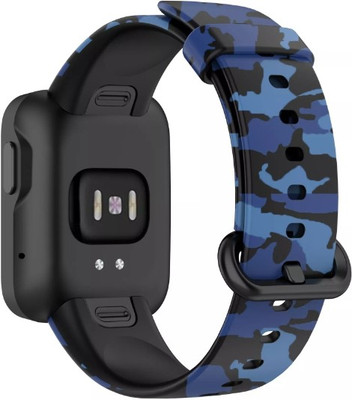 SwapME Soft Silicone smartwatch Strap Compatible only for Redmi Watch 2 Lite/Redmi GPS Smart Watch Strap(Blue)