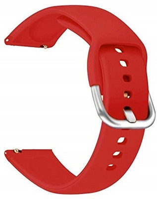 Melfo New-Silicone Strap Compatible with Fossil Gen 5 Carlyle Smart Watch Strap(Brown, Red)