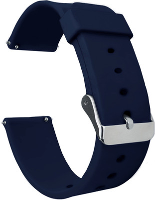ACM WSM7A22BL1521F Watch Strap Silicone Belt 22mm for Noise Noisefit Active ( Smartwatch Casual Classic Band Blue) Smart Watch Strap(Blue)