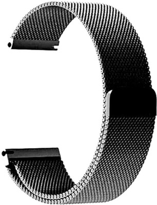 BLACK LOVIES 22mm Magnetic smartwatch strap Compatible with AMAZ_FIT GTR 2 / 2 Lte / 2e. Smart Watch Strap(Black)