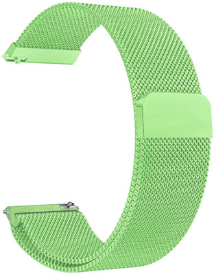 PUNAK 22 MM Metal Chain Smart Watch Strap Belt Smart Watch Strap(Green)