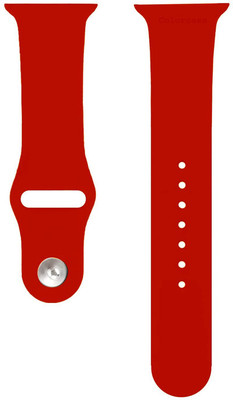 Colorcase Silicon Strap Compatible with Pebble Enigma Smart Watch Smart Watch Strap(Red)