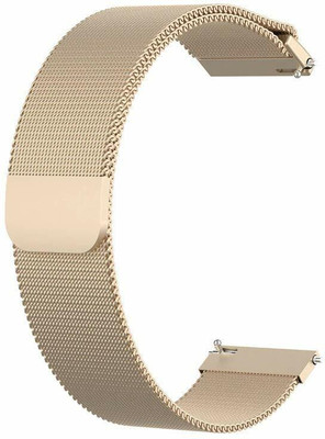 KHR Magnetic Loop Chain Watch Strap for Amazfit GTR 4 Smart Watch Strap(Gold)