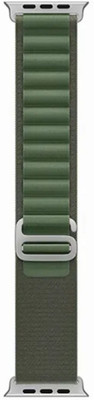 SwapME Alpine Loop Nylon 38/40/41MM Compatible with Iwatch Series 8/7/6/5/4/3/2/1/SE Smart Watch Strap(Green)