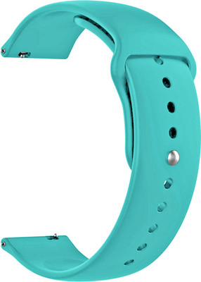 ACM Watch Strap Silicone Belt for Fireboltt Atom Bsw050 Smartwatch Sports Light Blue Smart Watch Strap(Blue)