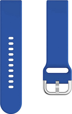 ACM Watch Strap Hook Belt for Fire Boltt Supreme Bsw018 Smartwatch Dark Blue Smart Watch Strap(Blue)
