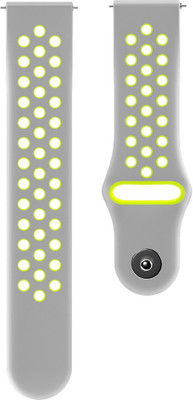 Noise wrb-sb-20mmstrap-sprt_ed Smart Watch Strap(Grey, Green)