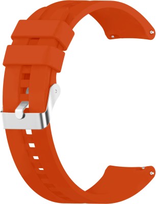 ACM Watch Strap Silicone Hook for Hammer Pulse 3.0 Smartwatch Band Orange Smart Watch Strap(Orange)