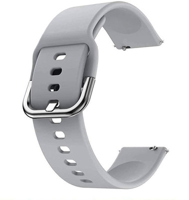 BLACK LOVIES 22 MM Soft Silicon Compatible With Fire bolt Ai BSW015 Smart Watch Strap(Black)