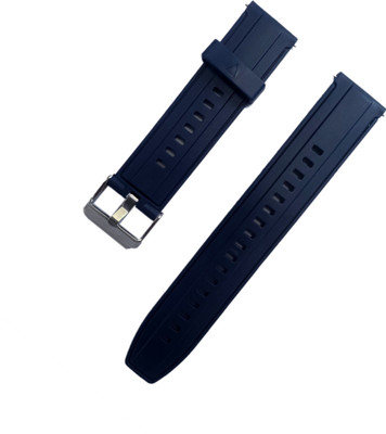 Melfo Flexible Silicone Strap Compatible with Fireboltt Astro Smart Watch Strap(Blue)