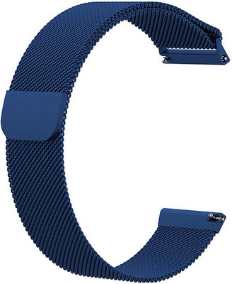 Melfo Magnetic Chain Strap Compatible with Hammer Ace 4.0 Smart Watch Smart Watch Strap(Blue)