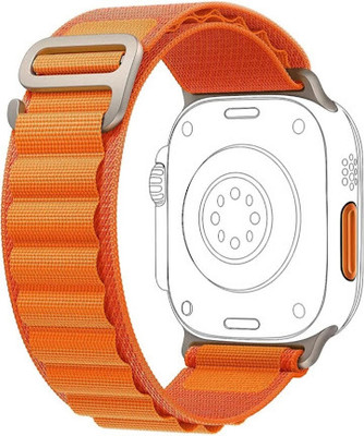 VURIOZZ Straps Compatible with Watch 49mm 45mm 44mm 42mm Men & Women, Adjustable Strap with Metal G-Hook Premium Strap for iWatch Ultra Series SE 8 7 6 5 4 3 2 1 (Only Alpine Loop Strap for Apple iWatch, Watch NOT Included) Smart Watch Strap(Orange) VURIOZZ Straps Compatible with Watch 49mm 45mm 44mm 42mm Men & Women, Adjustable Strap with Metal G-Hook Premium Strap for iWatch Ultra Series SE 8 7 6 5 4 3 2 1 (Only Alpine Loop Strap for Apple iWatch, Watch NOT Included) Smart Watch Strap(Orange)